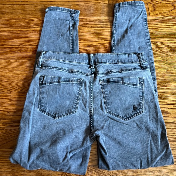 Express Legging Mid Rise Skinny Jean Button Fly - Picture 11 of 16